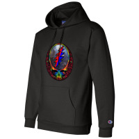 Flower Grateful Sky Dead Champion Hoodie | Artistshot