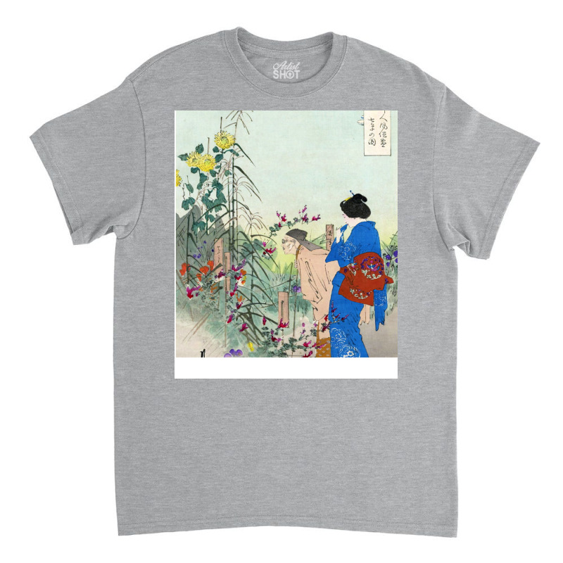 Ogata Gekko Woodblock Print Classic T-shirt by gbarahorgmox | Artistshot