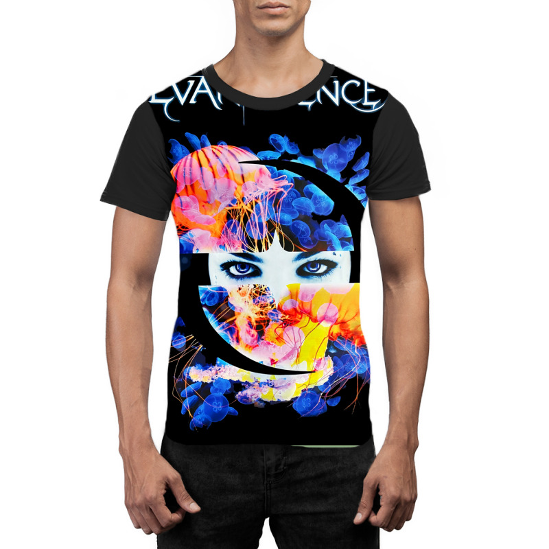 Colorful Amy Lee Evanescence Design Graphic T-shirt | Artistshot