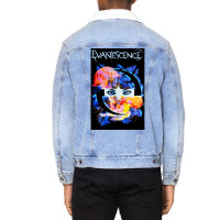 Colorful Amy Lee Evanescence Design Unisex Sherpa-lined Denim Jacket | Artistshot