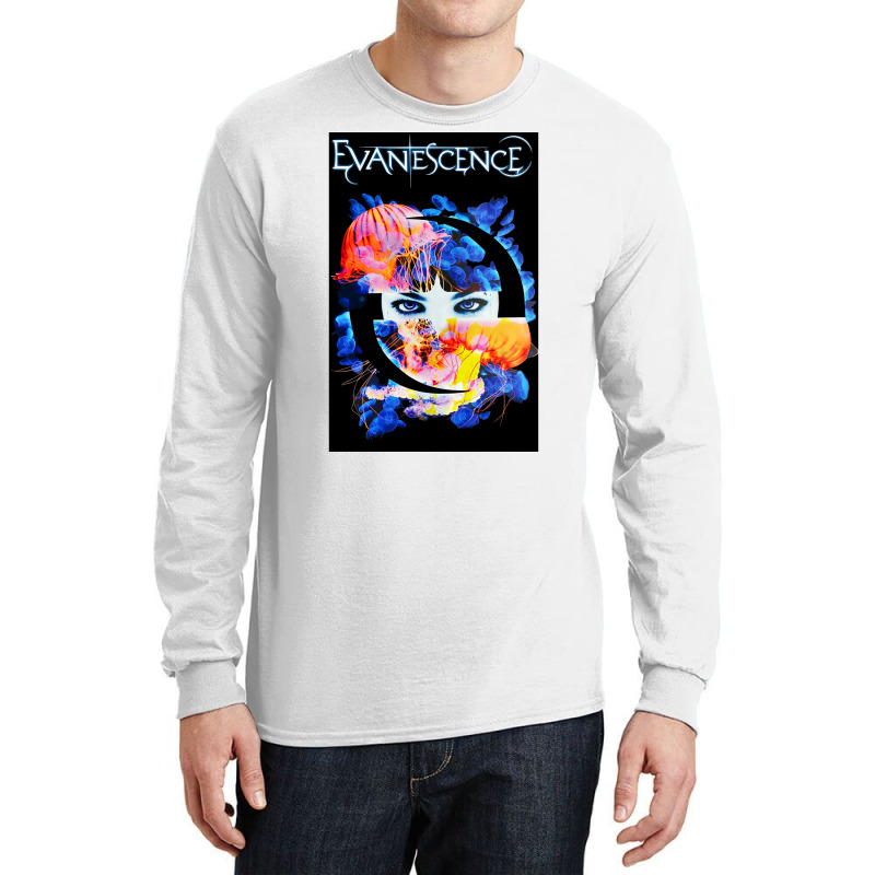 Colorful Amy Lee Evanescence Design Long Sleeve Shirts | Artistshot