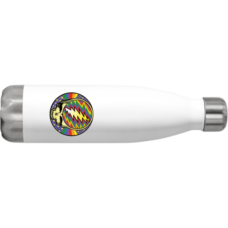 Grateful Color Dead Stainless Steel Water Bottle | Artistshot