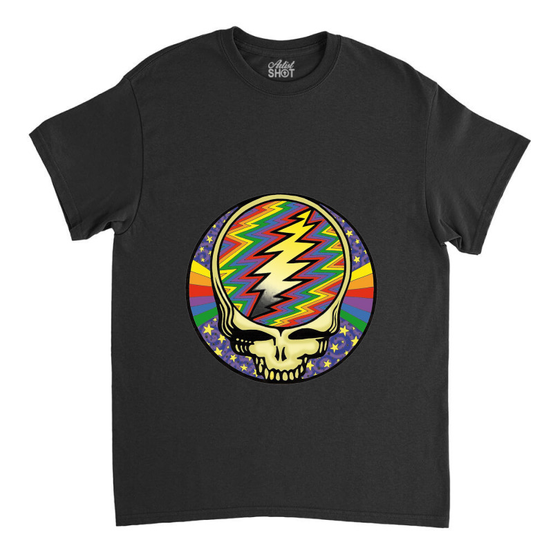 Grateful Color Dead Classic T-shirt | Artistshot