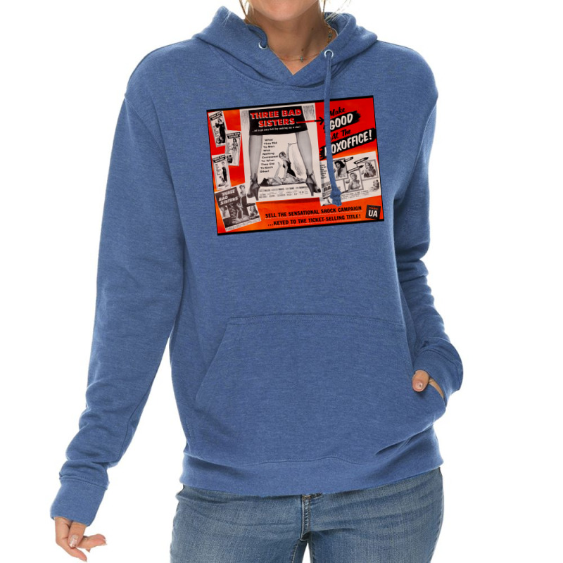 Another Great Vintage Exploitation Movie Poster Lightweight Hoodie by mimadarotnah | Artistshot