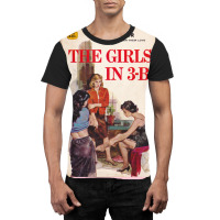 Vintage 1960's Lesbian Paperback Cover Graphic T-shirt | Artistshot