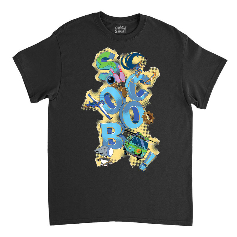 Trending Scoob! Title Stacked Classic T-shirt by marylburgess | Artistshot