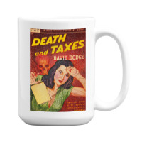 A Classic Vintage Hardboiled Detective Paperback C 15 Oz Coffee Mug | Artistshot