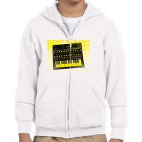 Edp Wasp Synthesizer Youth Zipper Hoodie | Artistshot