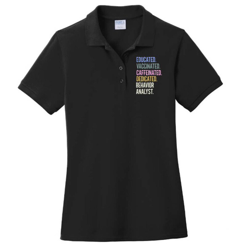 Trending Behavior Analyst - Retro Vaccination Desi Ladies Polo Shirt by rebeccacameron | Artistshot