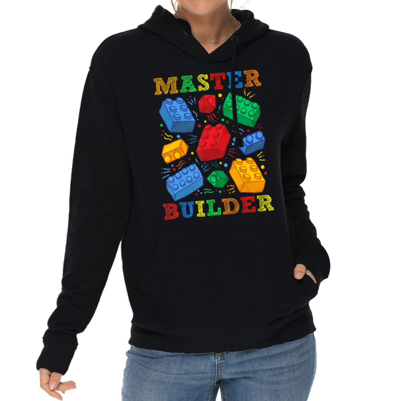 Brick Builder Blocks Master Builder Men Lightweight Hoodie | Artistshot