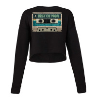 Best Of 1989 Vintage Cassette Birthday Gift For Music Lover Born In 19 Cropped Sweater | Artistshot