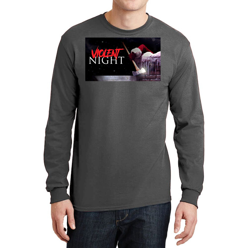 Violent Night Movie 2022   Violent Night David Har Long Sleeve Shirts | Artistshot