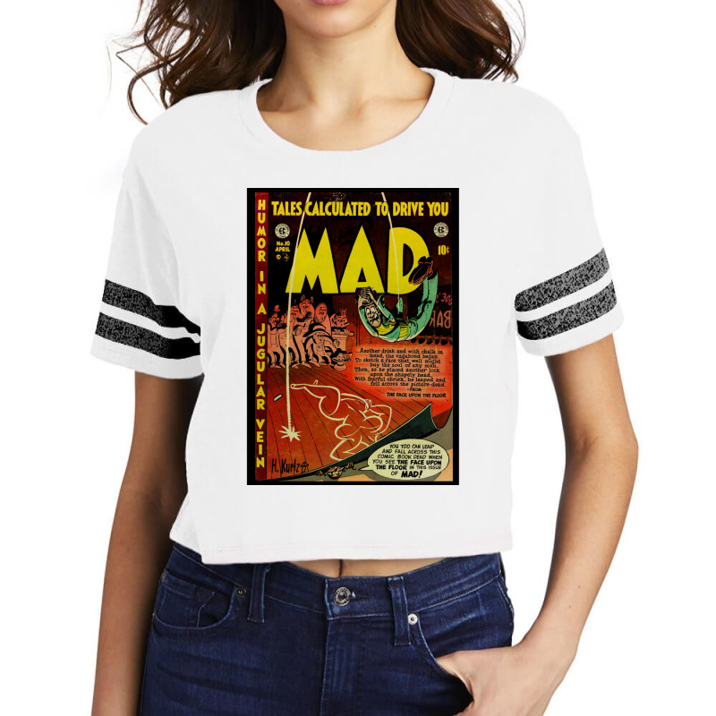 And Still Another Great Copy Of A Vintage Mad Maga Scorecard Crop Tee by kissifiadzoa | Artistshot