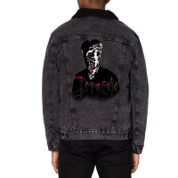 Dracula Bram Stoker Unisex Sherpa-lined Denim Jacket | Artistshot