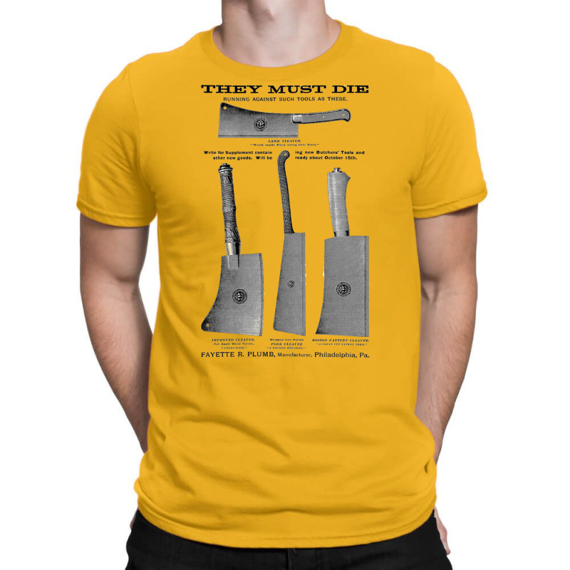 Serial Killer Butcher Knives T-shirt | Artistshot