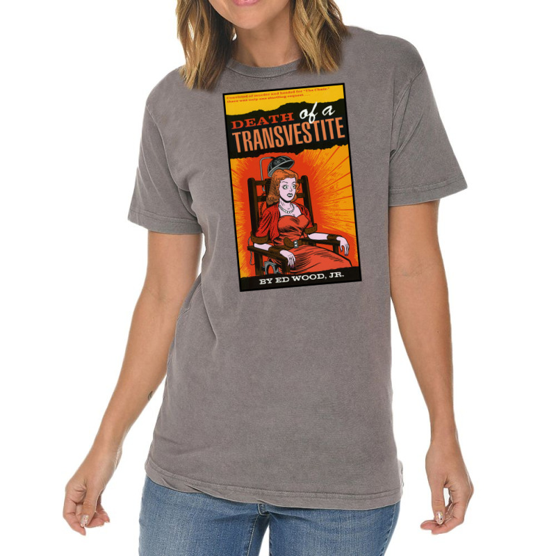 Great Vintage Ed Wood Paperback Cover Art! Vintage T-shirt | Artistshot