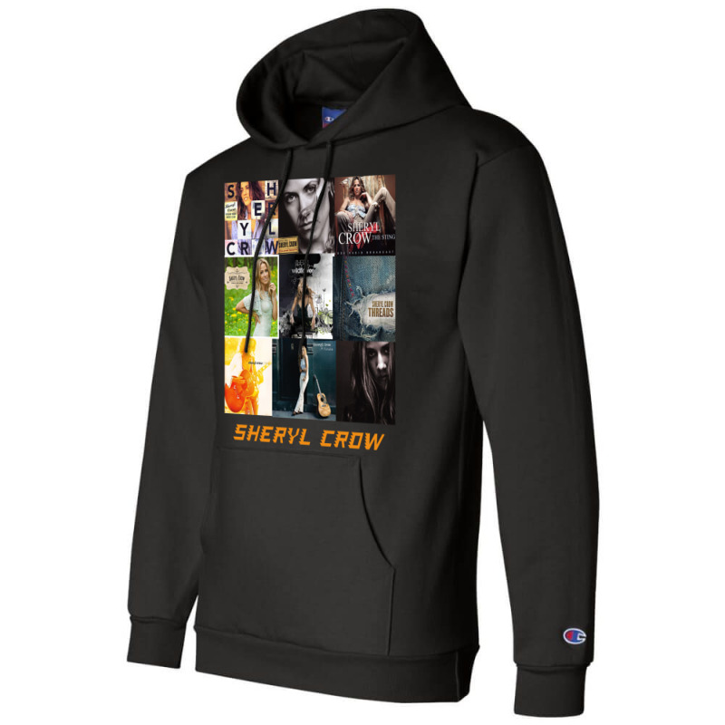 Sheryl Crow Collage Champion Hoodie | Artistshot