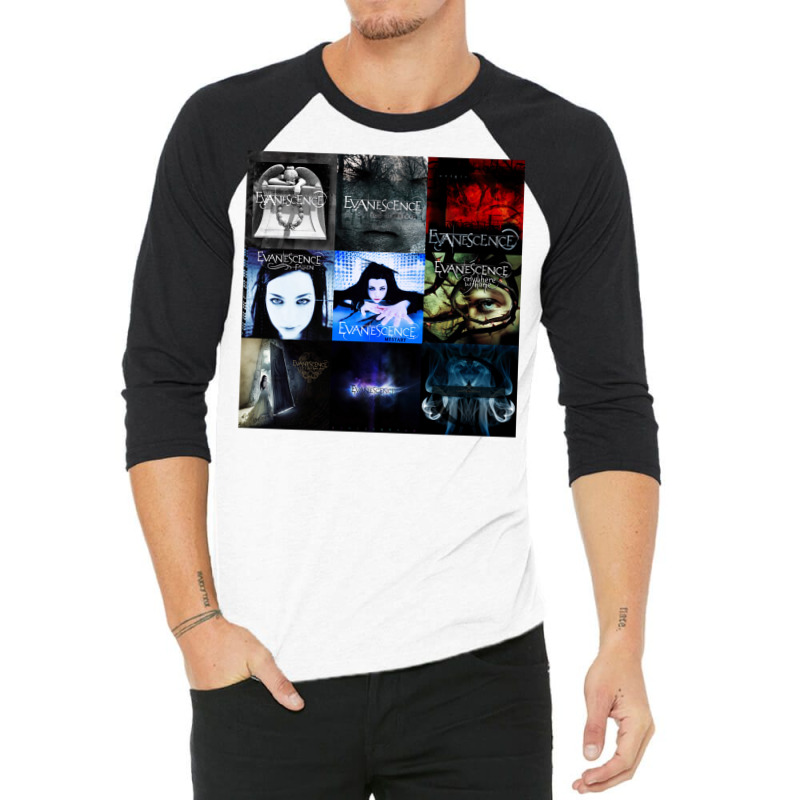 Evanescence Collage 3/4 Sleeve Shirt | Artistshot