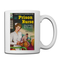 Best Vintage 1960's Sleaze Paperback Cover Prison Coffee Mug | Artistshot