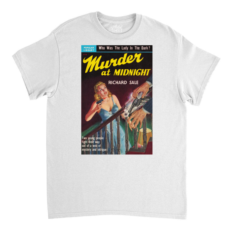 Vintage Hardboiled Detective Paperback Cover 3 Classic T-shirt | Artistshot