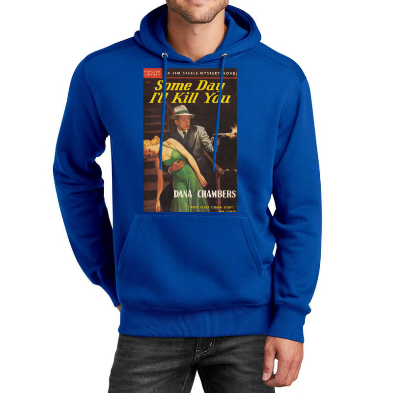 Vintage Hardboiled Detective Paperback Cover 4 Unisex Hoodie | Artistshot