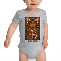 The Sun Tarot Card Halloween Voodoo Doll Pagan Wit Baby Bodysuit | Artistshot