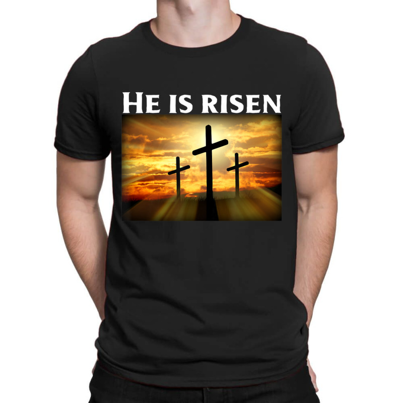 Easter He Is Risen Christian T-shirt | Artistshot