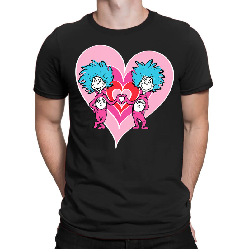 Dr. Seuss Thing 1 Thing 2 Love T-shirt | Artistshot