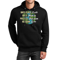 Birthplace Earth Race Human Politics Freedom Religion Love Equality Al Unisex Hoodie | Artistshot