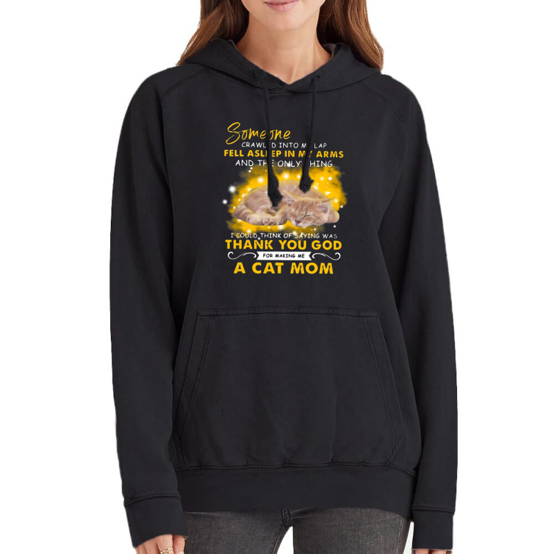 Someone Crawled Into My Lap Fell Asleep In My Arms Vintage Hoodie | Artistshot