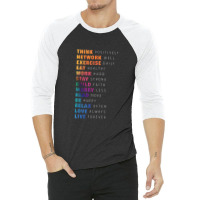 Life In Color 3/4 Sleeve Shirt | Artistshot