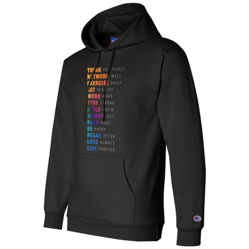 Life In Color Champion Hoodie | Artistshot