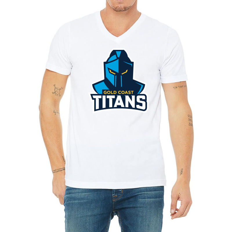 The Golds ,coast ,titans V-neck Tee | Artistshot