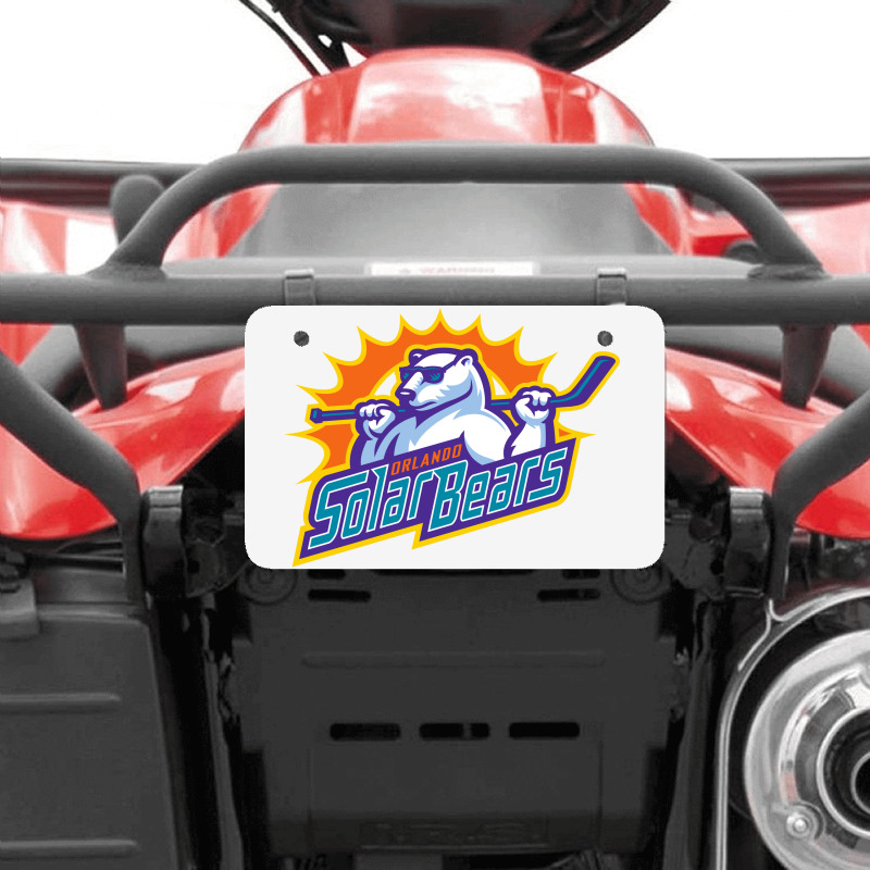 The Orlando, Solar, Bears Atv License Plate | Artistshot