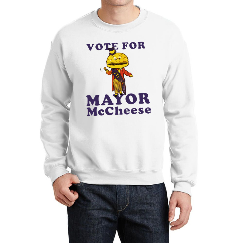 Vote For Mayor Vintage Crewneck Sweatshirt | Artistshot