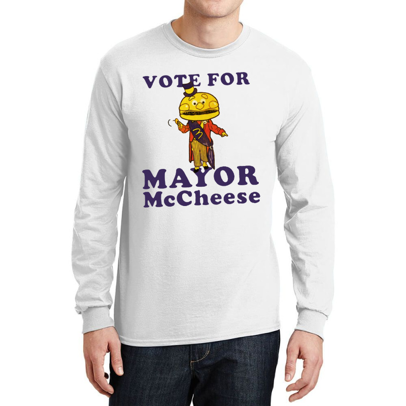 Vote For Mayor Vintage Long Sleeve Shirts | Artistshot