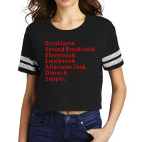 Typical Daily Meals Scorecard Crop Tee | Artistshot