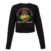 Put The Squeeze On Me Drink Milk 1978 Cropped Sweater | Artistshot