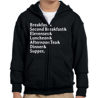 Typical Daily Meals Youth Zipper Hoodie | Artistshot