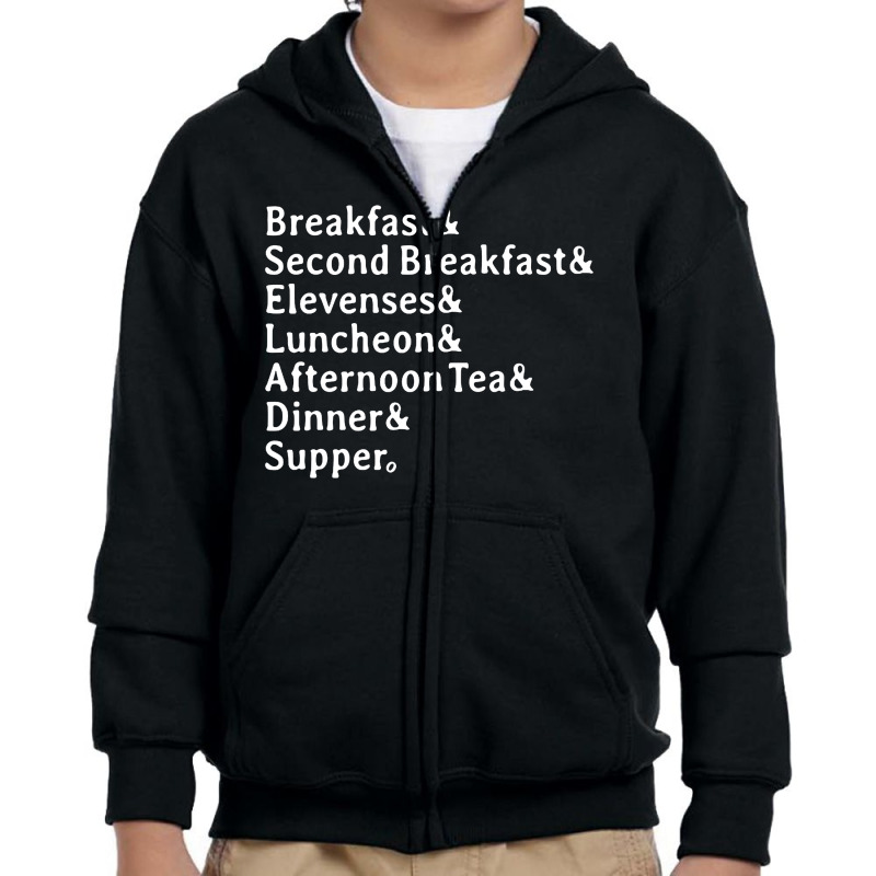 Typical Daily Meals Youth Zipper Hoodie | Artistshot