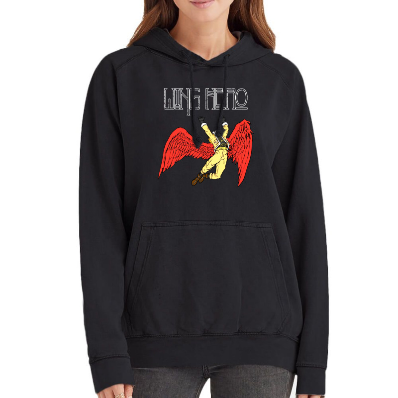 Wing, Hero Vintage Hoodie by Takcolne | Artistshot