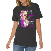 Funny Valentines Day Yorkie Mom Mother Dog Yorkshi Vintage T-shirt | Artistshot