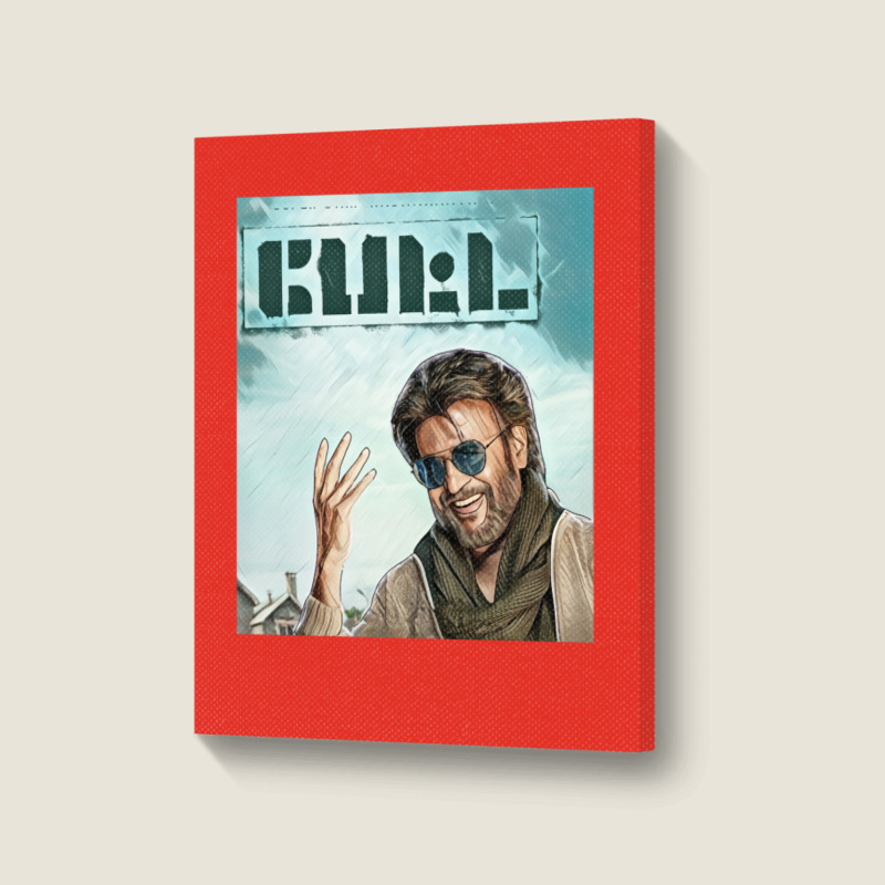 Rajinikanth In Petta Portrait Canvas Print | Artistshot