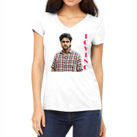 Tovino Thomas Malayalam Actor Women's V-neck T-shirt | Artistshot