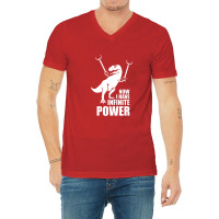 Now I Have Infinite Power V-neck Tee | Artistshot