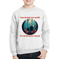 Team Cow Cows Youth Sweatshirt | Artistshot