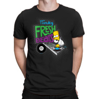 The Simpsons Bart Simpson Funky Fresh Beats Served T-shirt | Artistshot