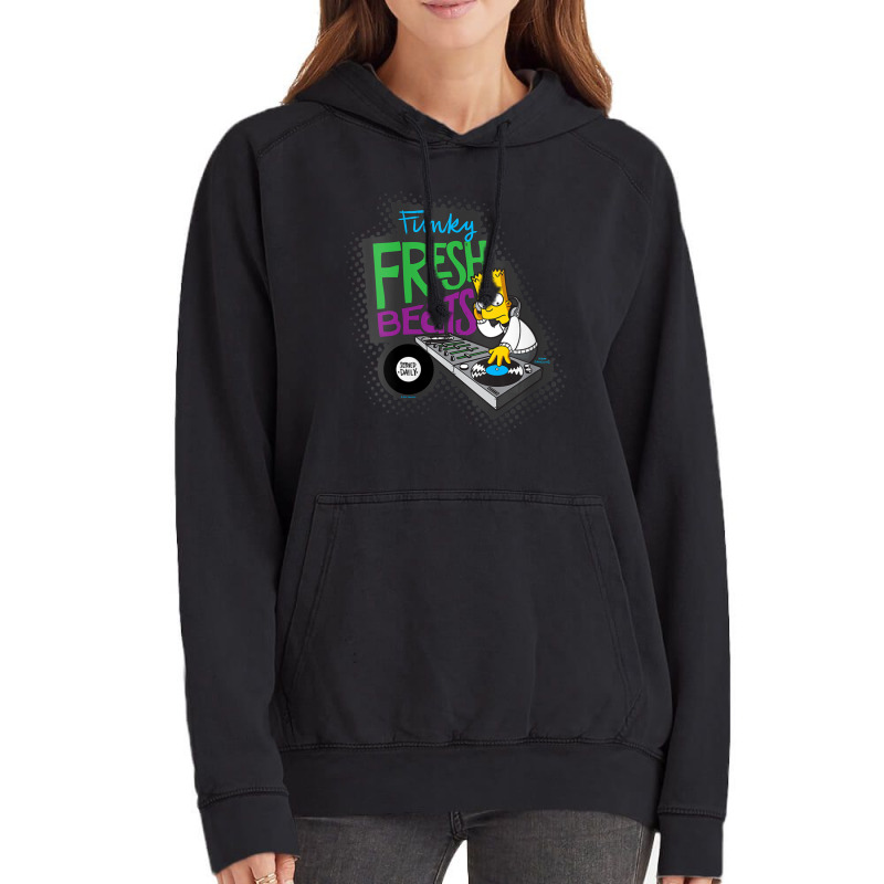 The Simpsons Bart Simpson Funky Fresh Beats Served Vintage Hoodie | Artistshot