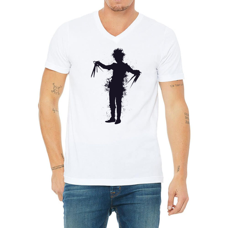 Edward Scissorhands 2 V-neck Tee | Artistshot