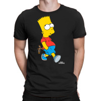 The Simpsons Bart Simpson With Slingshot T-shirt | Artistshot